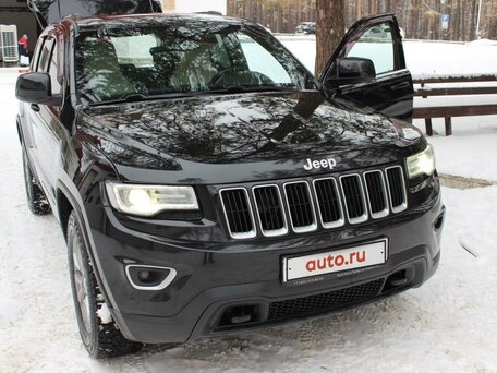 2013 Jeep Grand Cherokee IV (WK2) Рестайлинг, чёрный, 1800000 рублей, вид 1