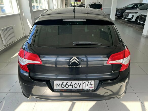 2012 Citroen C4 II, чёрный, 360000 рублей - вид 4