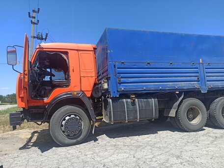 2007 КамАЗ 53215, оранжевый, 1550000 рублей, вид 2