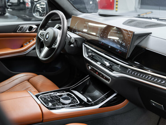 2023 BMW X7 40d I (G07) Рестайлинг, чёрный - вид 13