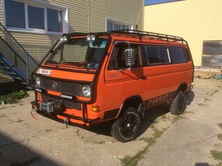 1991 Volkswagen Caravelle Syncro T3, оранжевый, 4000000 рублей, вид 1