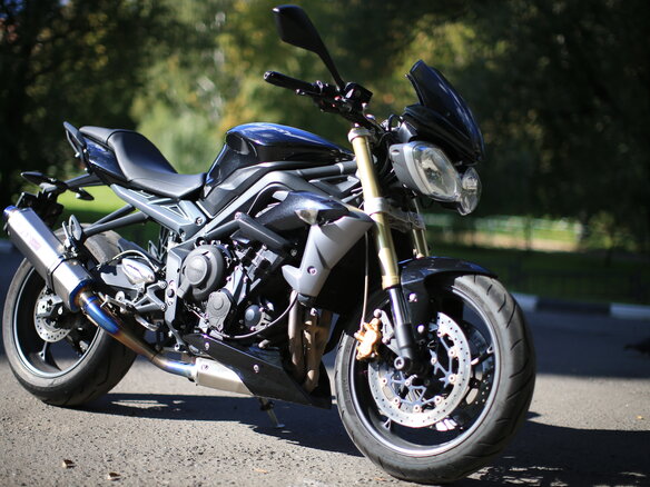 2013 Triumph Street Triple, чёрный, 615000 рублей - вид 6