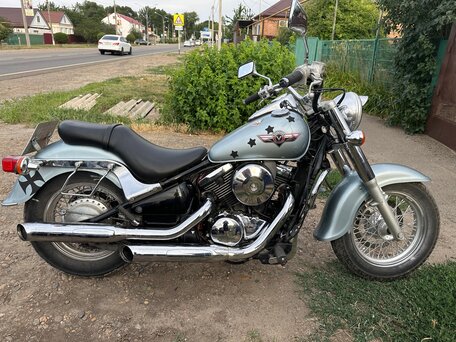 1998 Kawasaki VN400 Vulcan, серый, 350000 рублей, вид 1