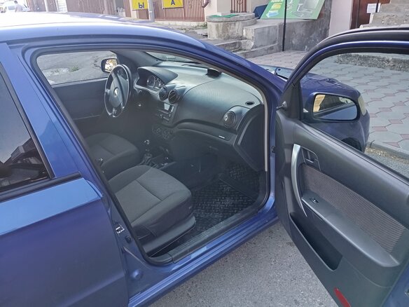 2008 Chevrolet Aveo I Рестайлинг, синий, 460000 рублей - вид 5