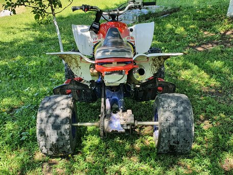 2008 Yamaha YFZ 450, красный, 450000 рублей, вид 4