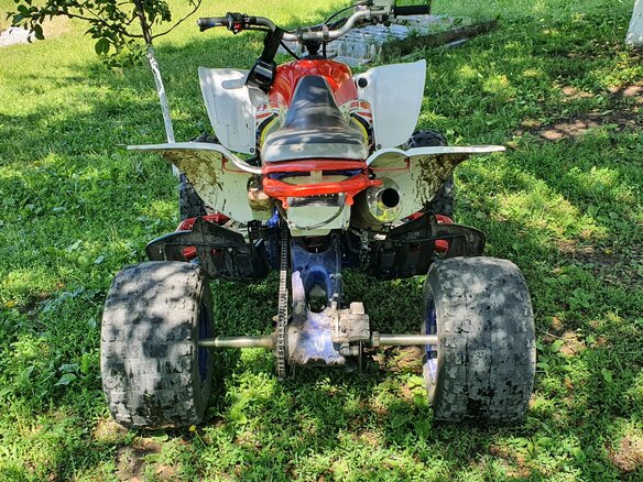 2008 Yamaha YFZ 450, красный, 450000 рублей - вид 3