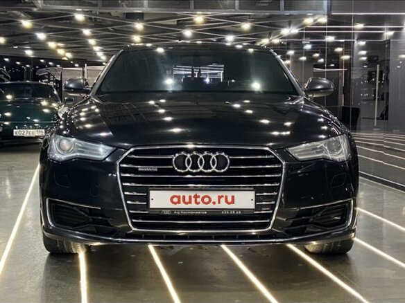2015 Audi A6 IV (C7) Рестайлинг, чёрный, 4050000 рублей - вид 1