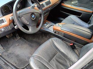 2008 BMW 7 серии 730i IV (E65/E66) Рестайлинг, чёрный, 1490000 рублей, вид 2