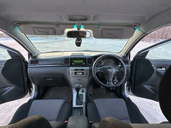 2004 Toyota Corolla Fielder IX (E120, E130) Рестайлинг, серый, 695000 рублей - вид 7