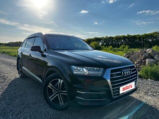 2016 Audi Q7 II (4M), чёрный, 3500000 рублей, вид 1