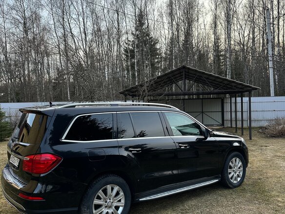 2015 Mercedes-Benz GL-Класс 500 II (X166), чёрный, 3200000 рублей - вид 4