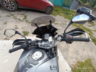 2012 KTM 200 Duke, серебристый, 200000 рублей, вид 5