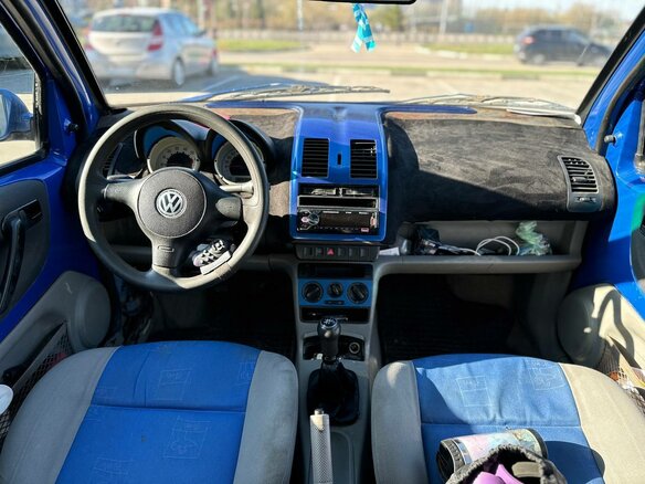 1998 Volkswagen Lupo, синий, 344500 рублей - вид 7