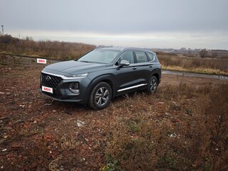 2019 Hyundai Santa Fe IV, серый, 2300000 рублей, вид 2