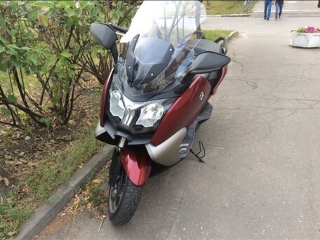 2014 BMW C 650 GT, красный, 590000 рублей, вид 2