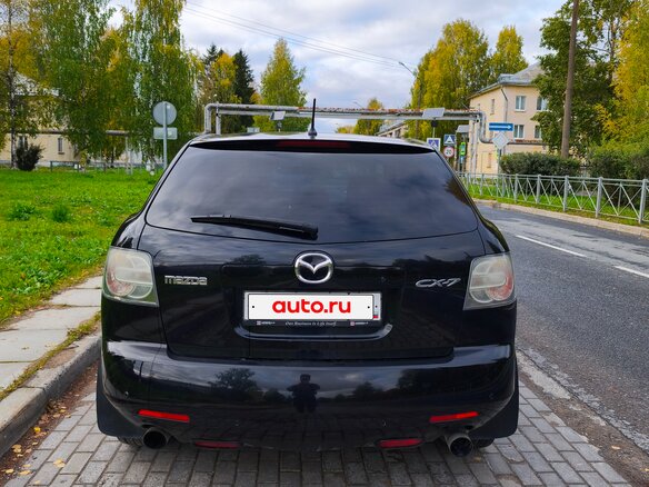 2008 Mazda CX-7 I, чёрный, 1300000 рублей - вид 2