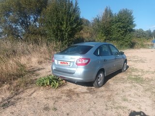 2016 Lada (ВАЗ) Granta I, голубой, 600000 рублей, вид 3