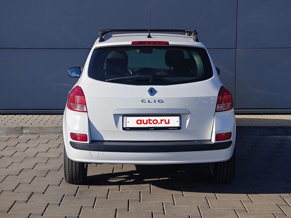2009 Renault Clio III Рестайлинг, белый, 628200 рублей - вид 5