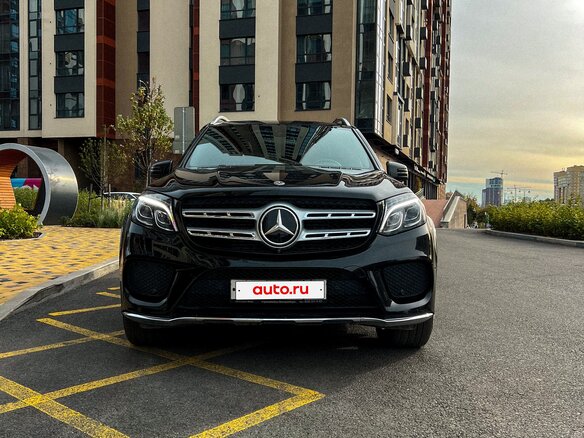 2017 Mercedes-Benz GLS 350 d I (X166), чёрный, 6490000 рублей - вид 1