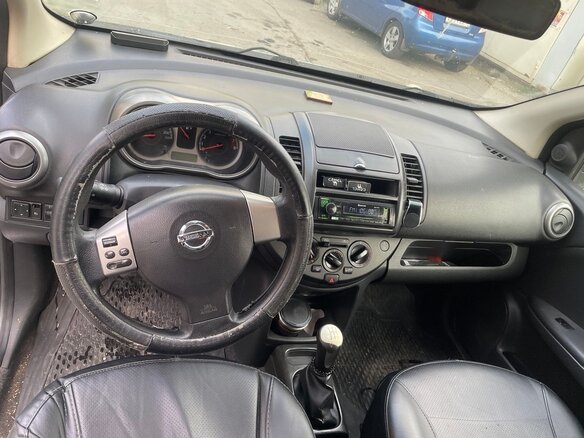 2007 Nissan Note I, серебристый, 320000 рублей - вид 11