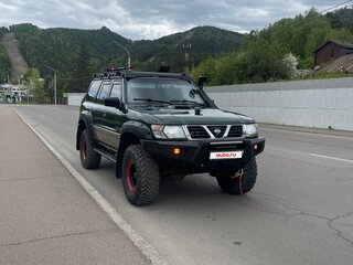2001 Nissan Patrol V (Y61), зелёный, 2600000 рублей, вид 3