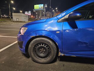 2013 Chevrolet Aveo II, синий, 390000 рублей, вид 5