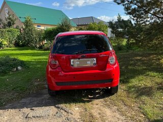 2010 Chevrolet Aveo I Рестайлинг, красный, 510000 рублей, вид 4