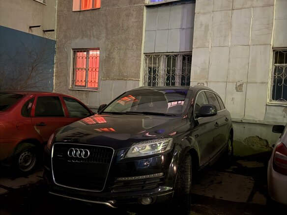2007 Audi Q7 I (4L), чёрный, 1250000 рублей - вид 9