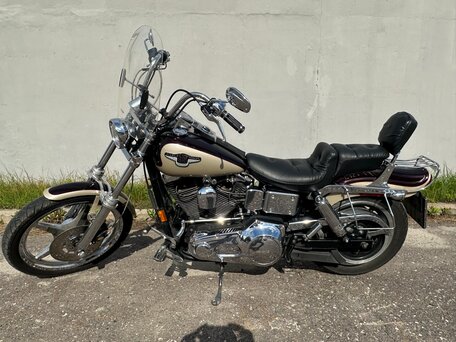 1998 Harley-Davidson Dyna Wide Glide, бежевый, 850000 рублей, вид 1