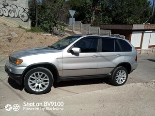 2003 BMW X5 3.0d I (E53), серебристый, 1250000 рублей, вид 4