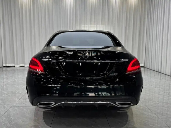 2021 Mercedes-Benz C-Класс 200 L IV (W205) Рестайлинг, чёрный - вид 5