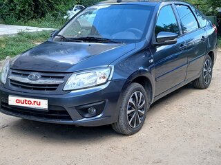2015 Lada (ВАЗ) Granta I, серебристый, 550000 рублей, вид 1