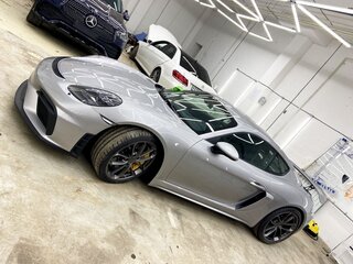 2020 Porsche Cayman GT4 II 718 (982), серебристый, 14500000 рублей, вид 3