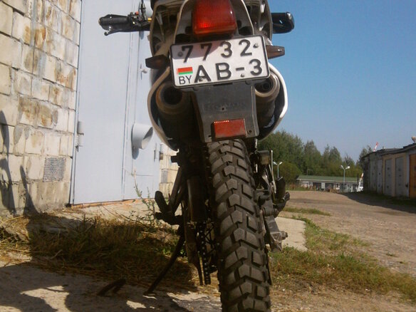 1993 Honda NX, синий, 300000 рублей - вид 15