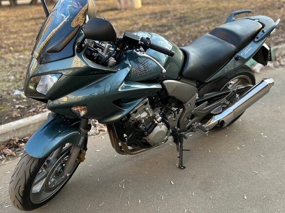 2006 Honda CBF 1000, зелёный, 485485 рублей - вид 9