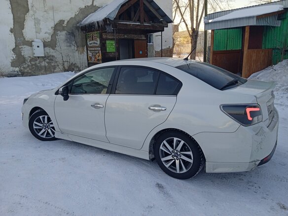 2016 Subaru Impreza IV Рестайлинг, белый, 1250000 рублей - вид 6