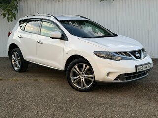 2014 Nissan Murano II (Z51) Рестайлинг 2, белый, 1255000 рублей, вид 2