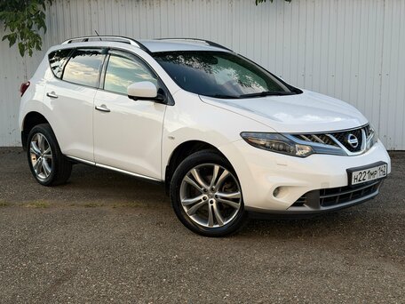 2014 Nissan Murano II (Z51) Рестайлинг 2, белый, 1255000 рублей, вид 2