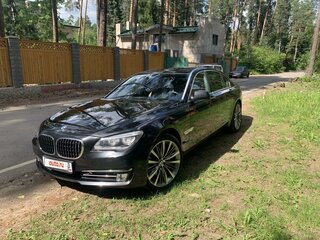 2012 BMW 7 серии Long Active Hybrid 7L V (F01/F02/F04), чёрный, 2220000 рублей, вид 1
