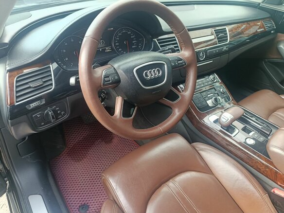 2014 Audi A8 Long III (D4), чёрный, 1129000 рублей - вид 12
