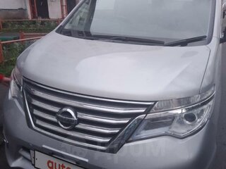 2014 Nissan Serena IV (C26), серебристый, 1380000 рублей, вид 1