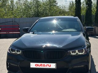 2019 BMW 5 серии 520d VII (G30/G31/G38), чёрный, 3700000 рублей, вид 1