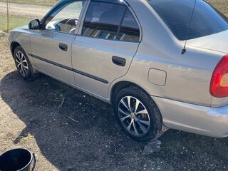 2007 Hyundai Accent ТагАЗ II, бежевый, 440000 рублей, вид 3