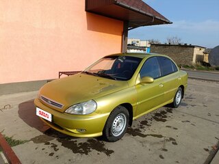 2002 Kia Rio I, жёлтый, 220000 рублей, вид 1