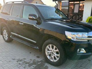2015 Toyota Land Cruiser 200 Series Рестайлинг 2, чёрный, 4850000 рублей, вид 5