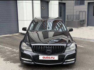 2011 Mercedes-Benz C-Класс 180 BlueEFFICIENCY III (W204) Рестайлинг, чёрный, 1260000 рублей, вид 2