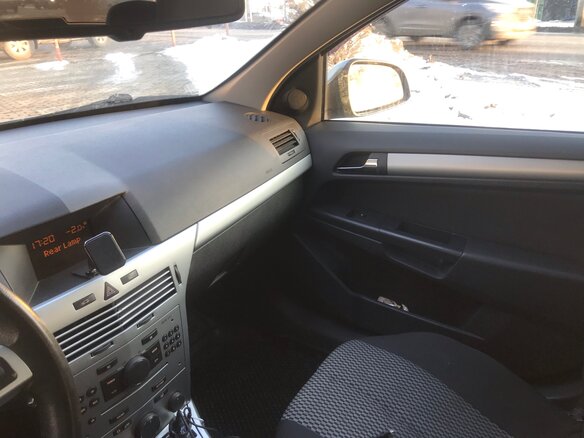 2012 Opel Astra H Рестайлинг, серый, 700000 рублей - вид 9