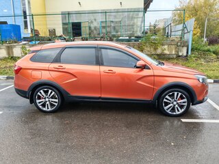 2020 Lada (ВАЗ) Vesta SW Cross I, оранжевый, 1310000 рублей, вид 2