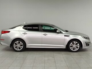 2014 Kia Optima III Рестайлинг, серебристый, 1490000 рублей, вид 4