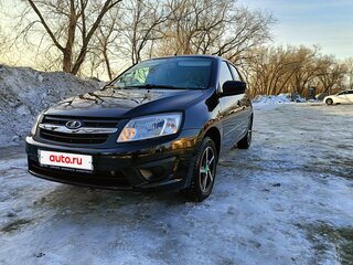 2017 Lada (ВАЗ) Granta I, чёрный, 620000 рублей, вид 1